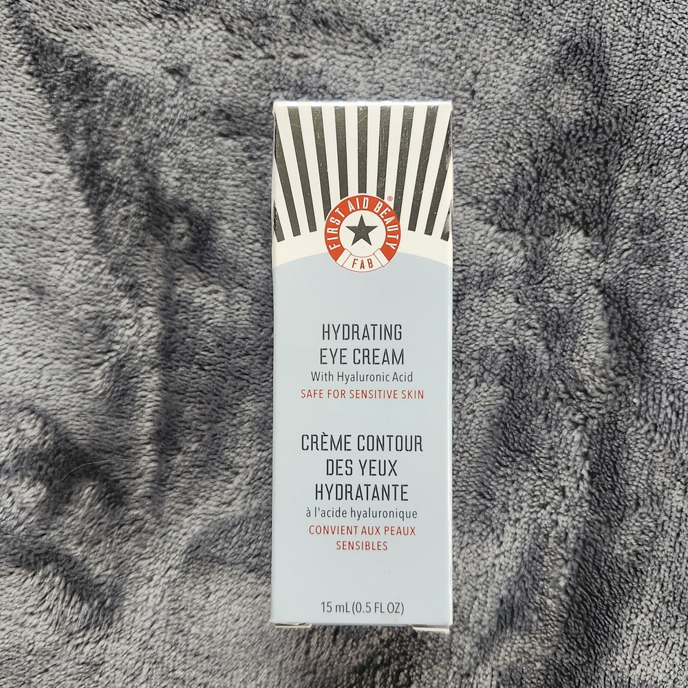 First Aid Beauty Blue and White Hydrating Eye Cream